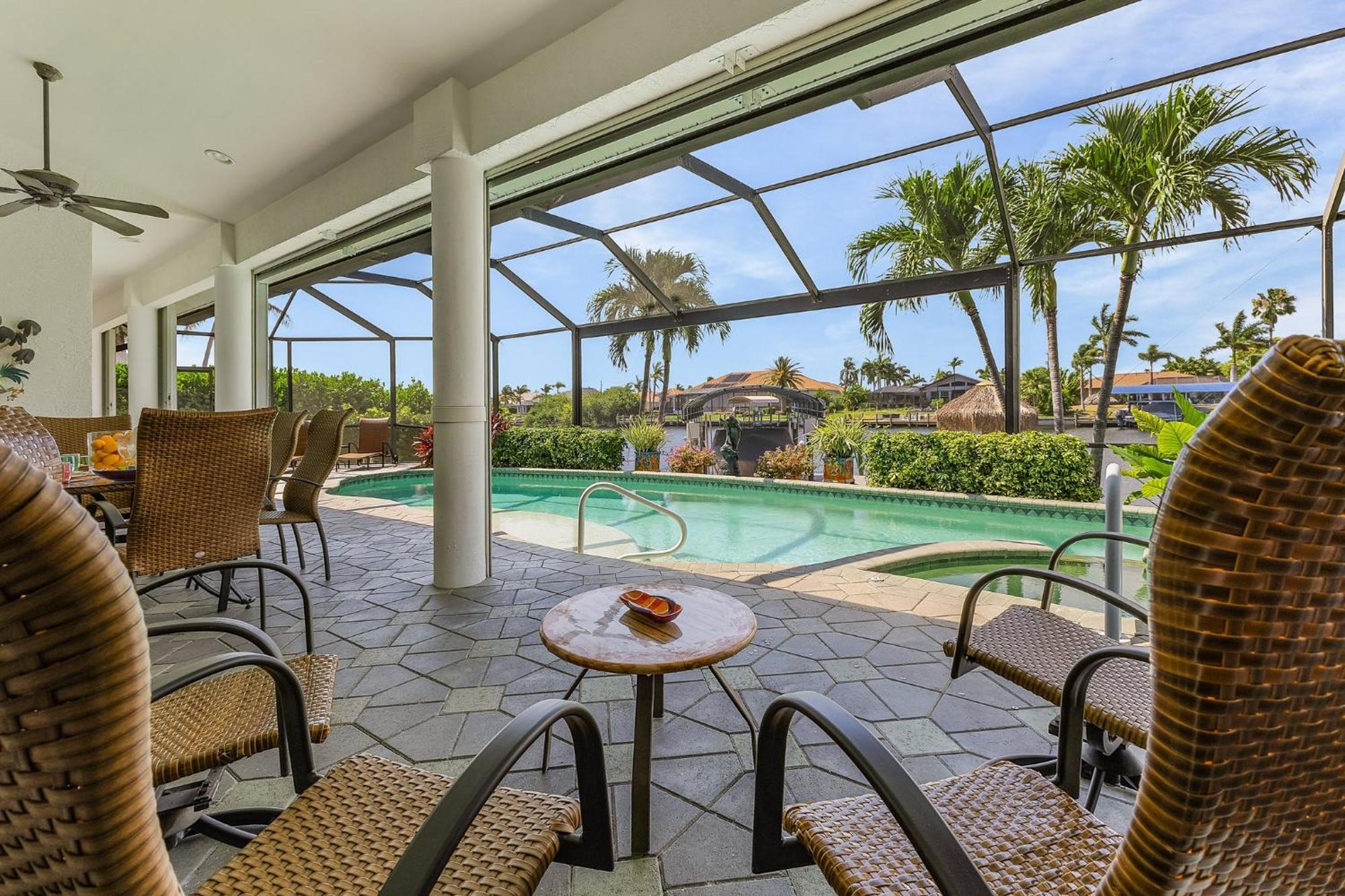 Waterfront Villa ID2621 Cape Coral Esterno foto